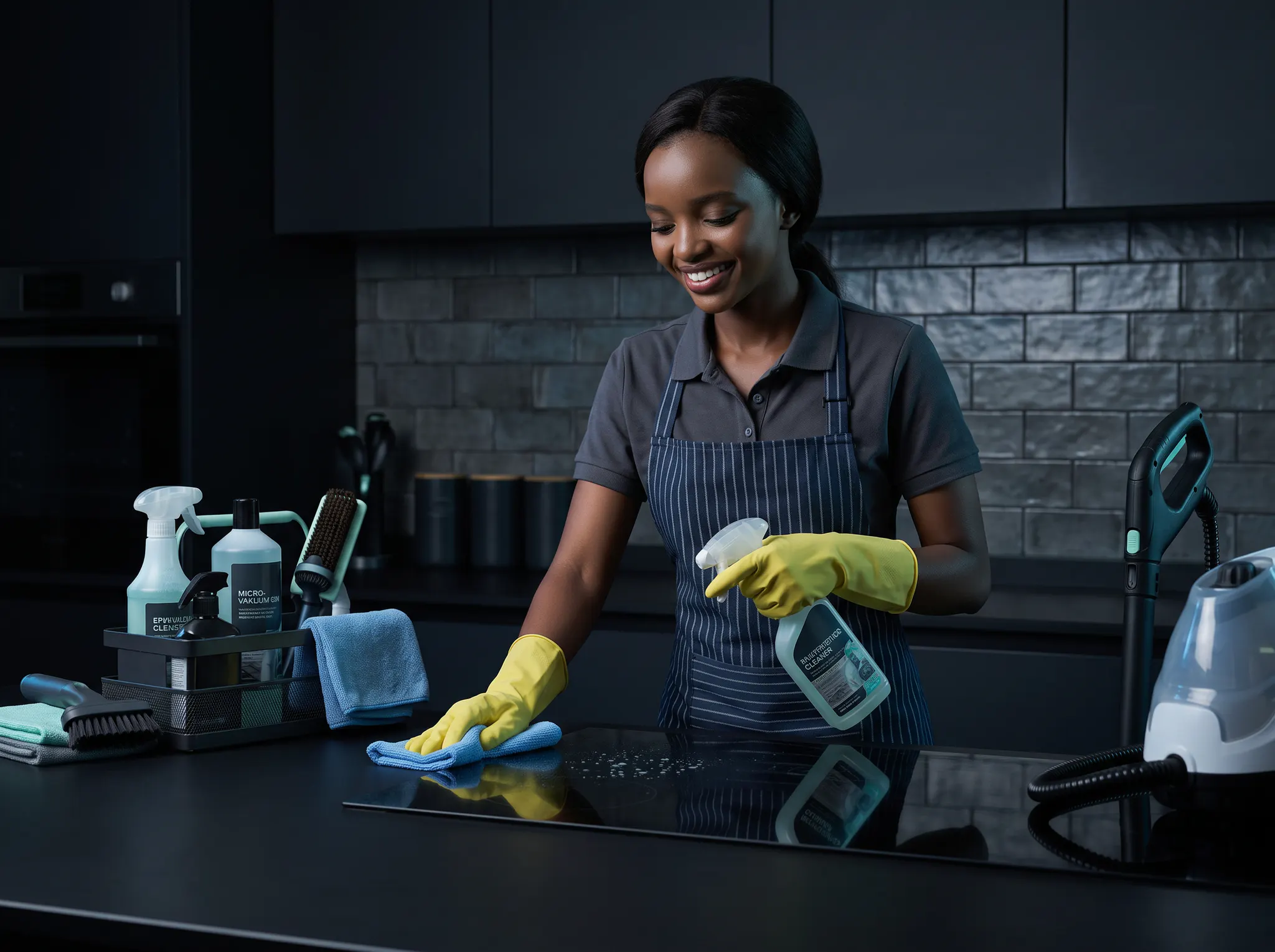 Deep cleaning by an Instaclean professional